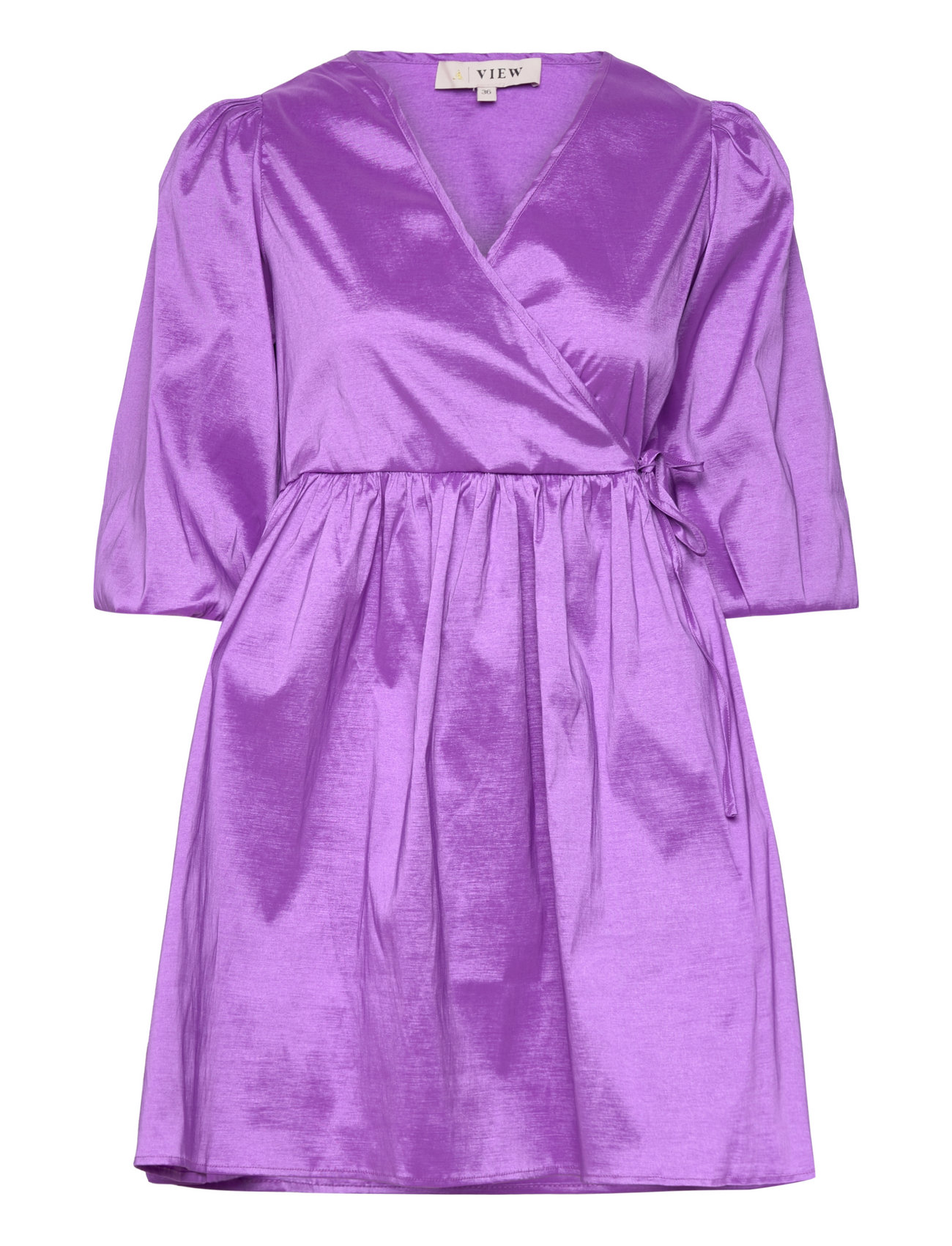 Esta Dress Kort Kjole Purple A-View