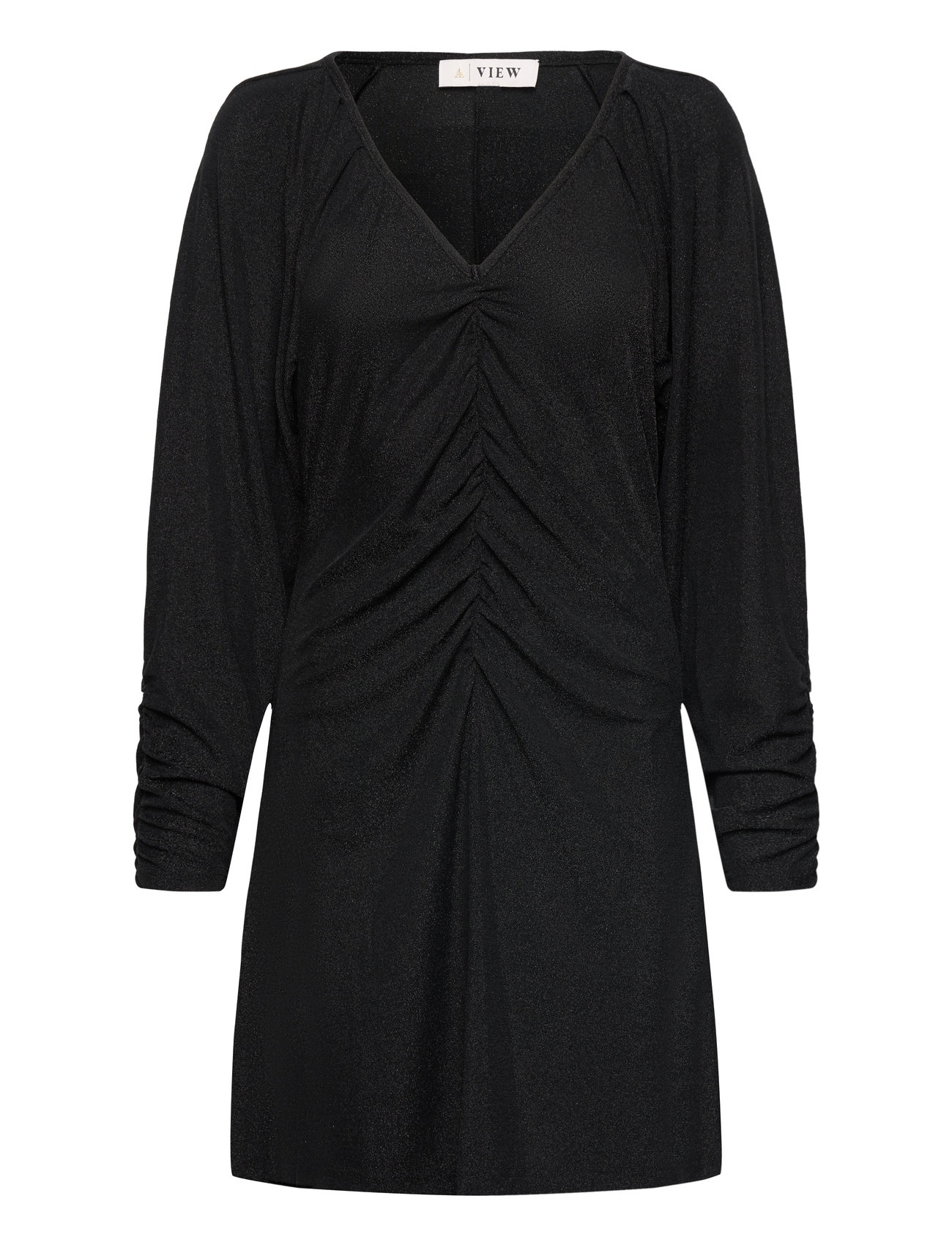 Eva Short Dress Kort Kjole Black A-View