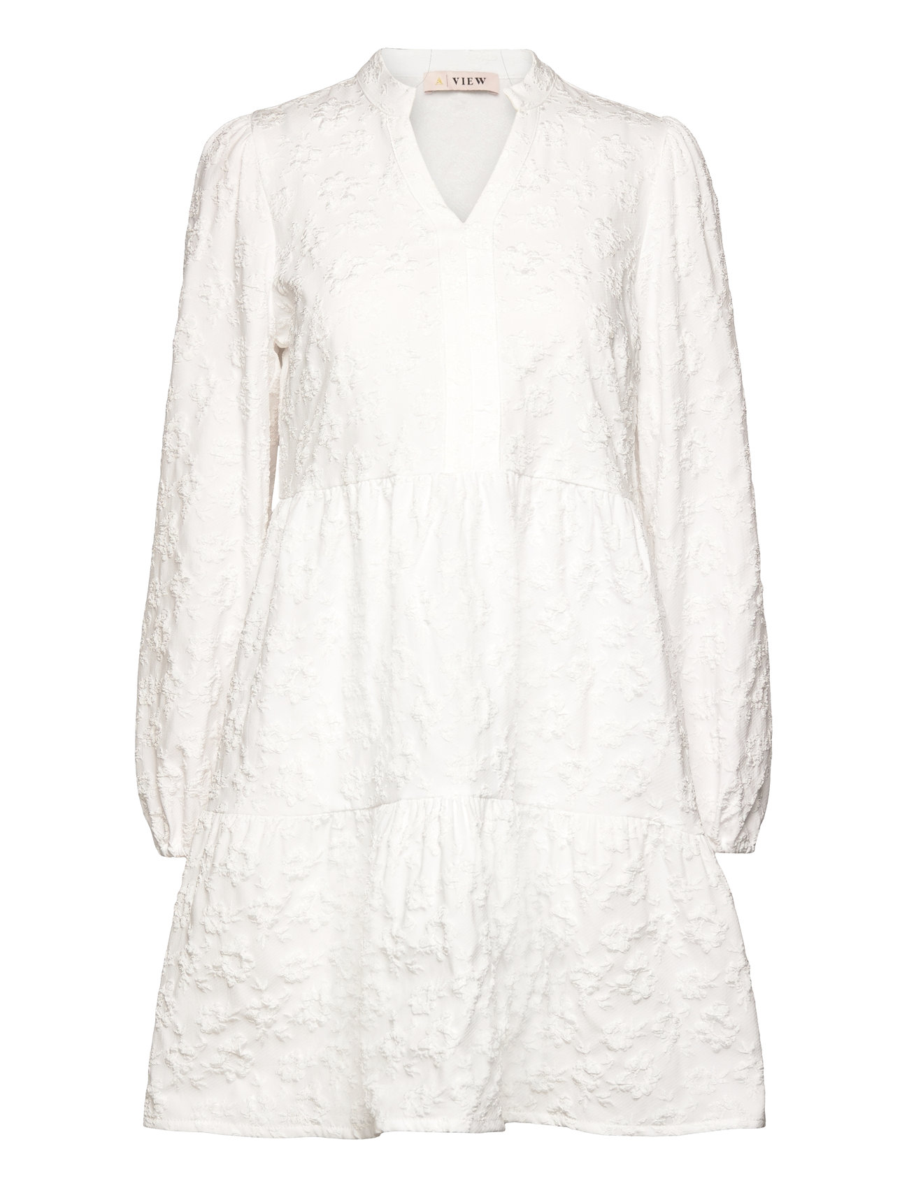 Ida Dress Kort Kjole White A-View