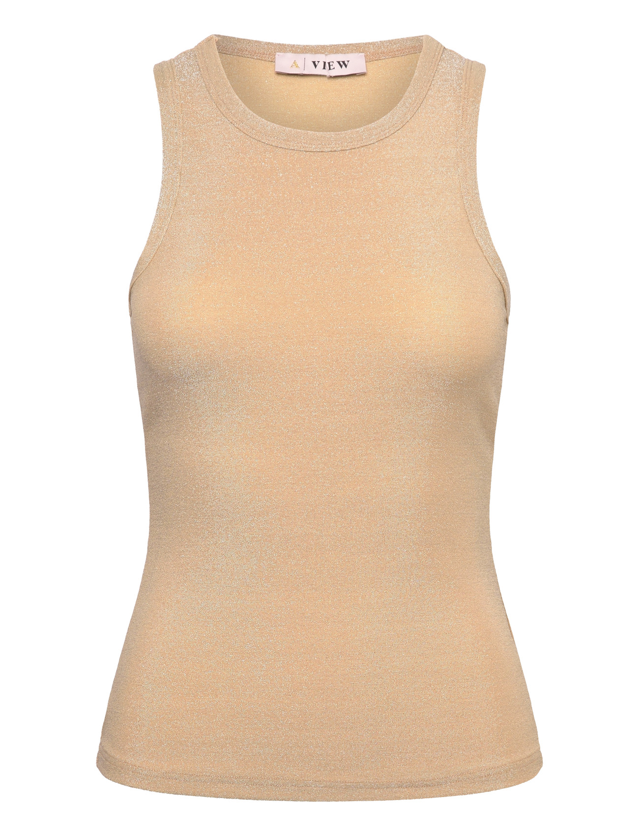A-View Eva Tank Top, 40, Beige, T-Shirts & Toppe > Uden Ærmer, Dame
