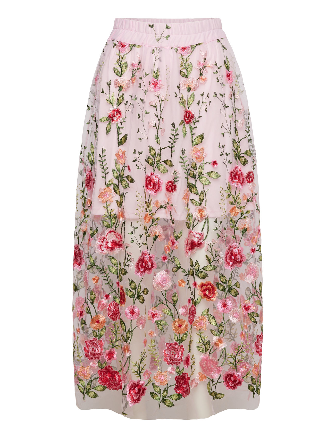 Fuschia Skirt Skirts Knee-length & Midi Skirts Pink A-View