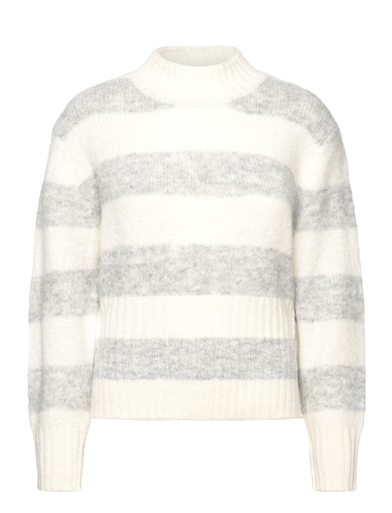 A-VIEW Angie Knit Bluse Grau - M - Damen