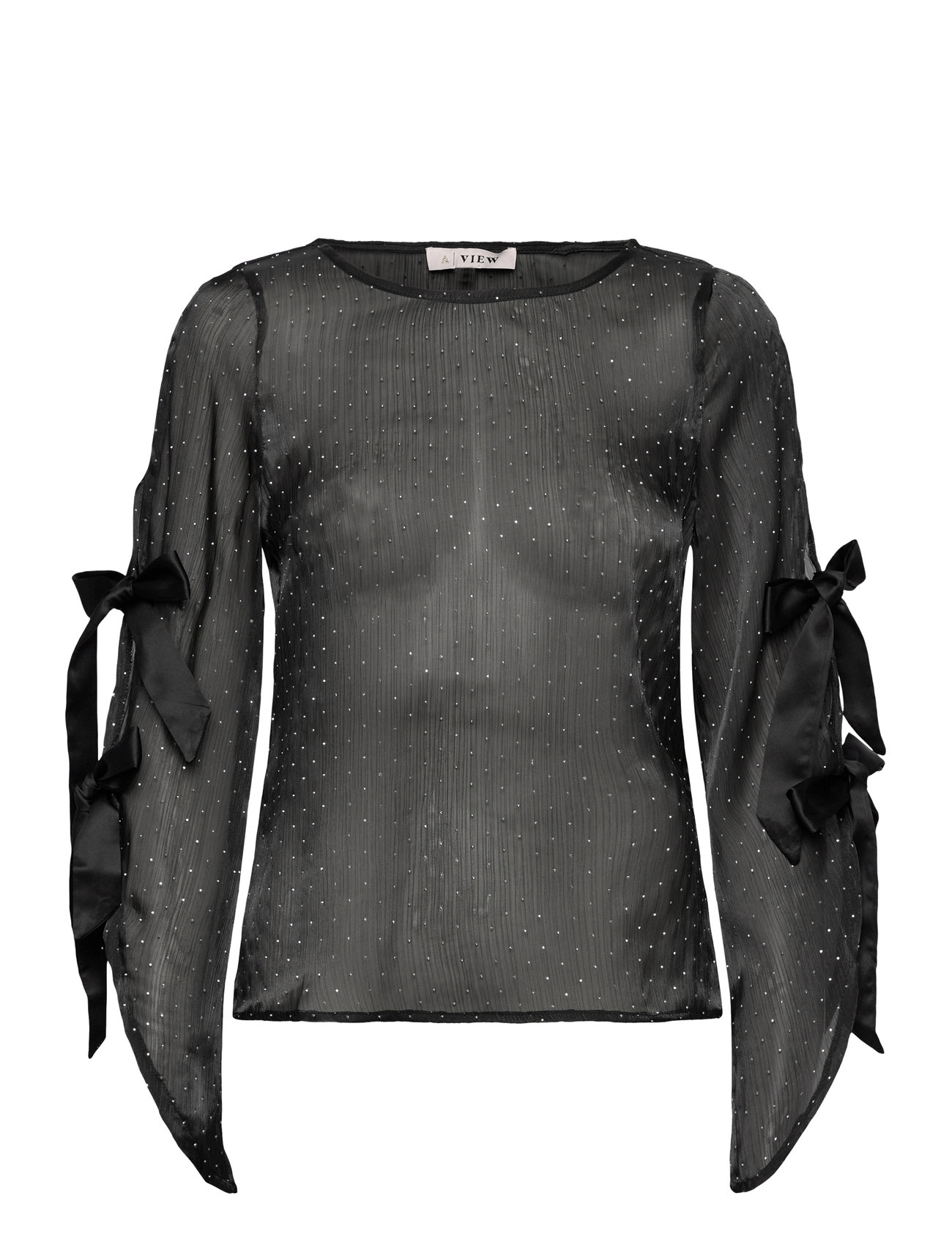 A-VIEW Alisa Bluse Schwarz - 40 - Damen