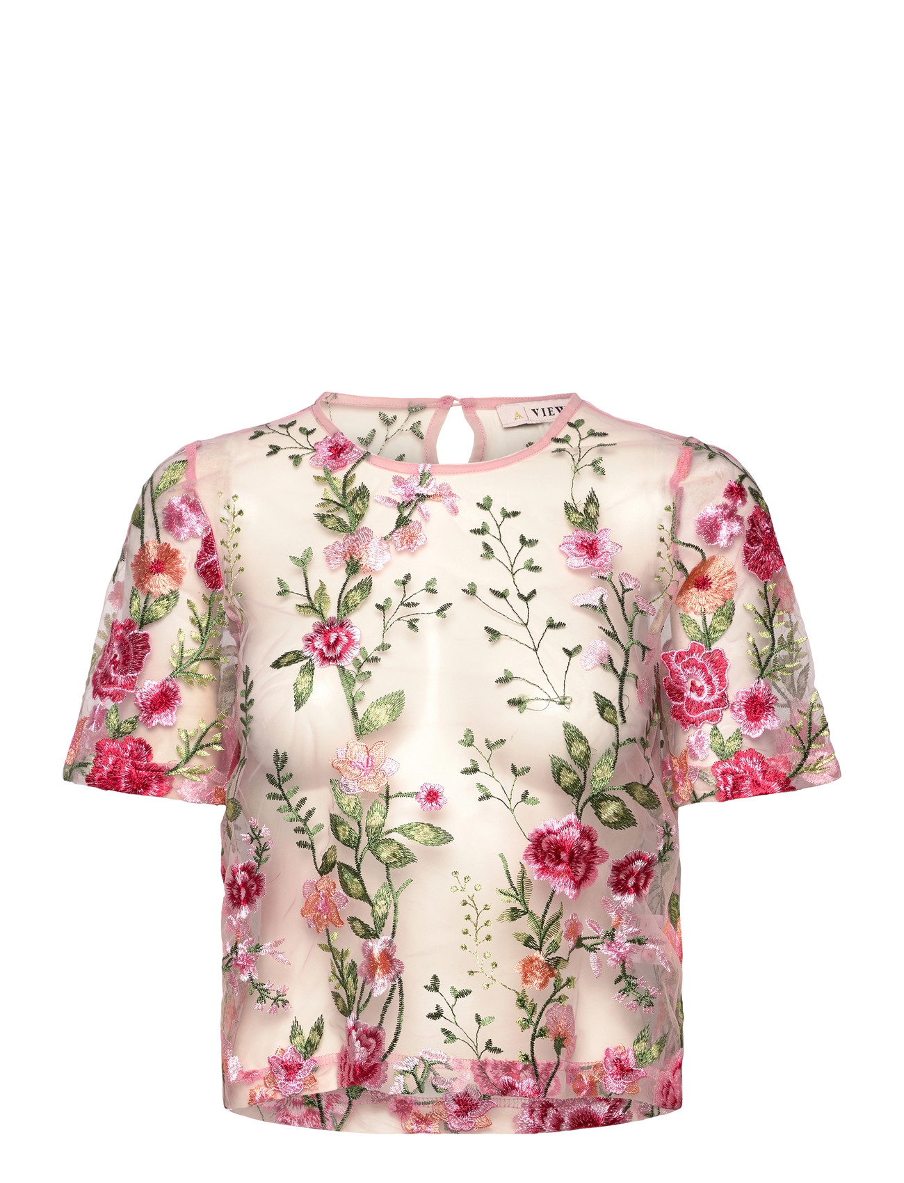 A-VIEW Fuschia Bluse Pink - 42 - Damen
