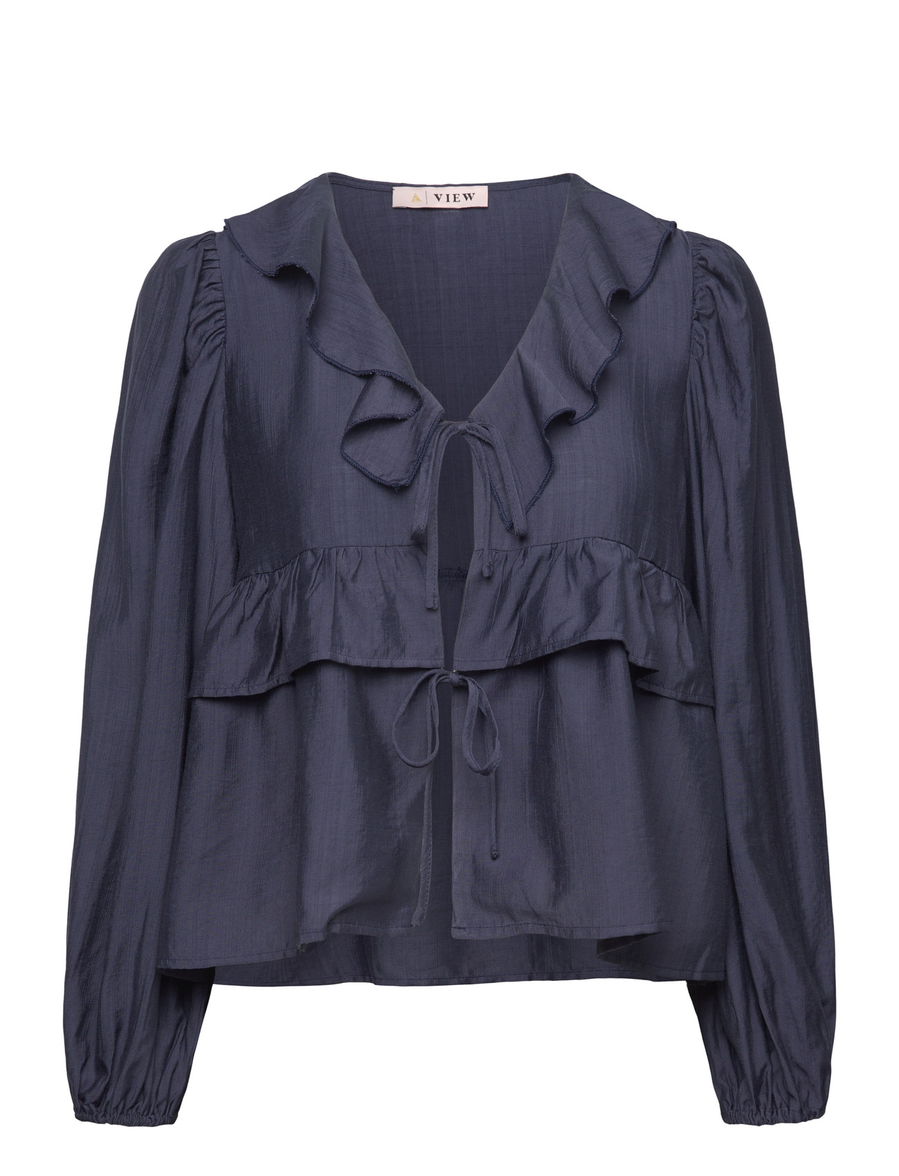 A-VIEW Charlotte Bluse Navy - 36 - Damen