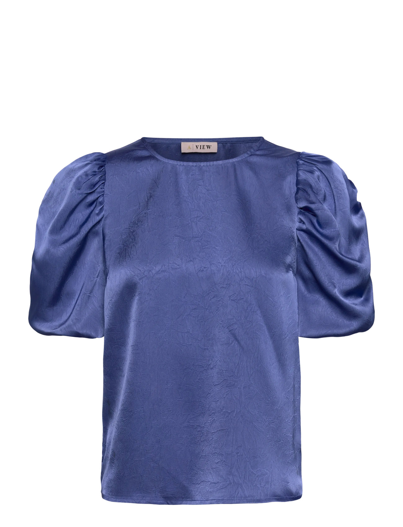 A-View Sinda Blouse, 42, Navy, T-Shirts & Toppe > Kortærmede, Dame