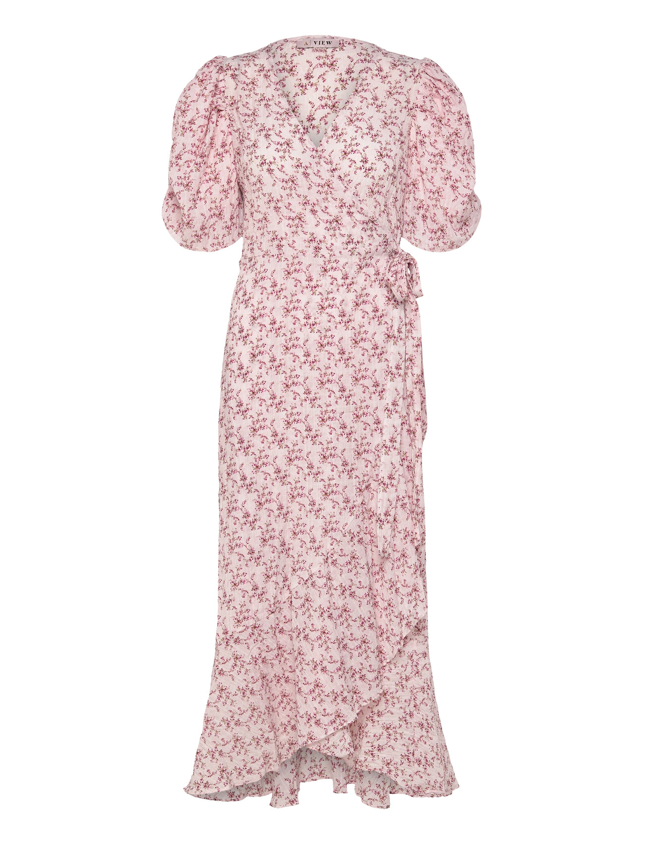 A-View Sinda Print Dress, 40, Pink, Kjoler > Knælange Og Midi, Dame