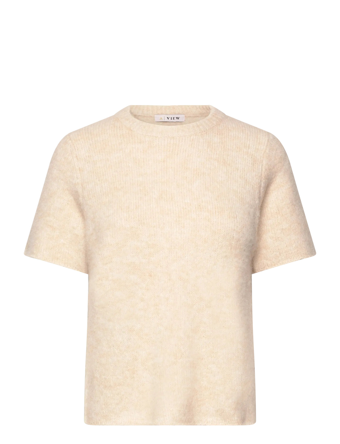 A-View Libby Knit Pullover, L, Cream, Strik > Trøjer, Dame