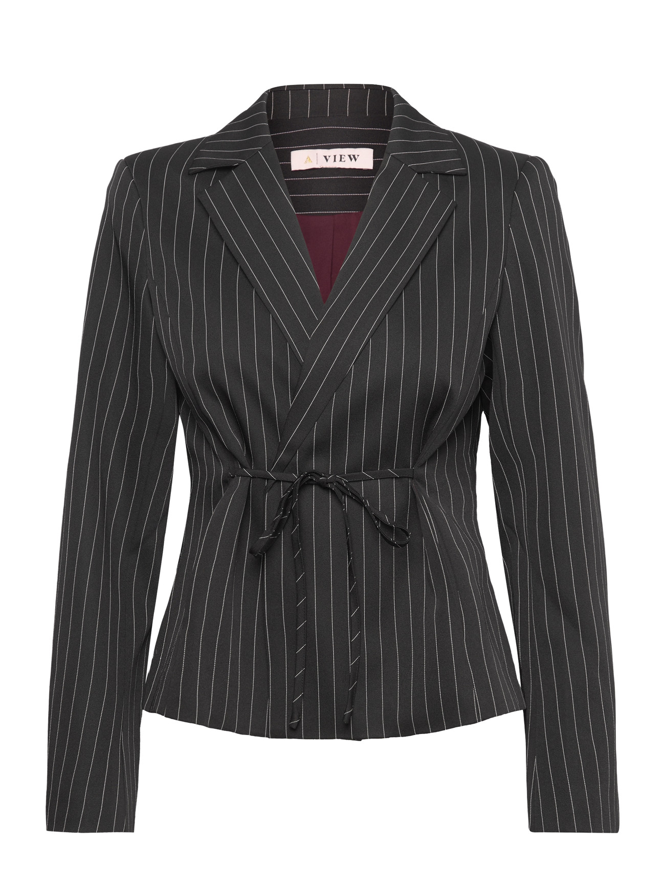 A-View Anity Blazer, 34, Black, Blazere > Blazere Med Bælte, Dame