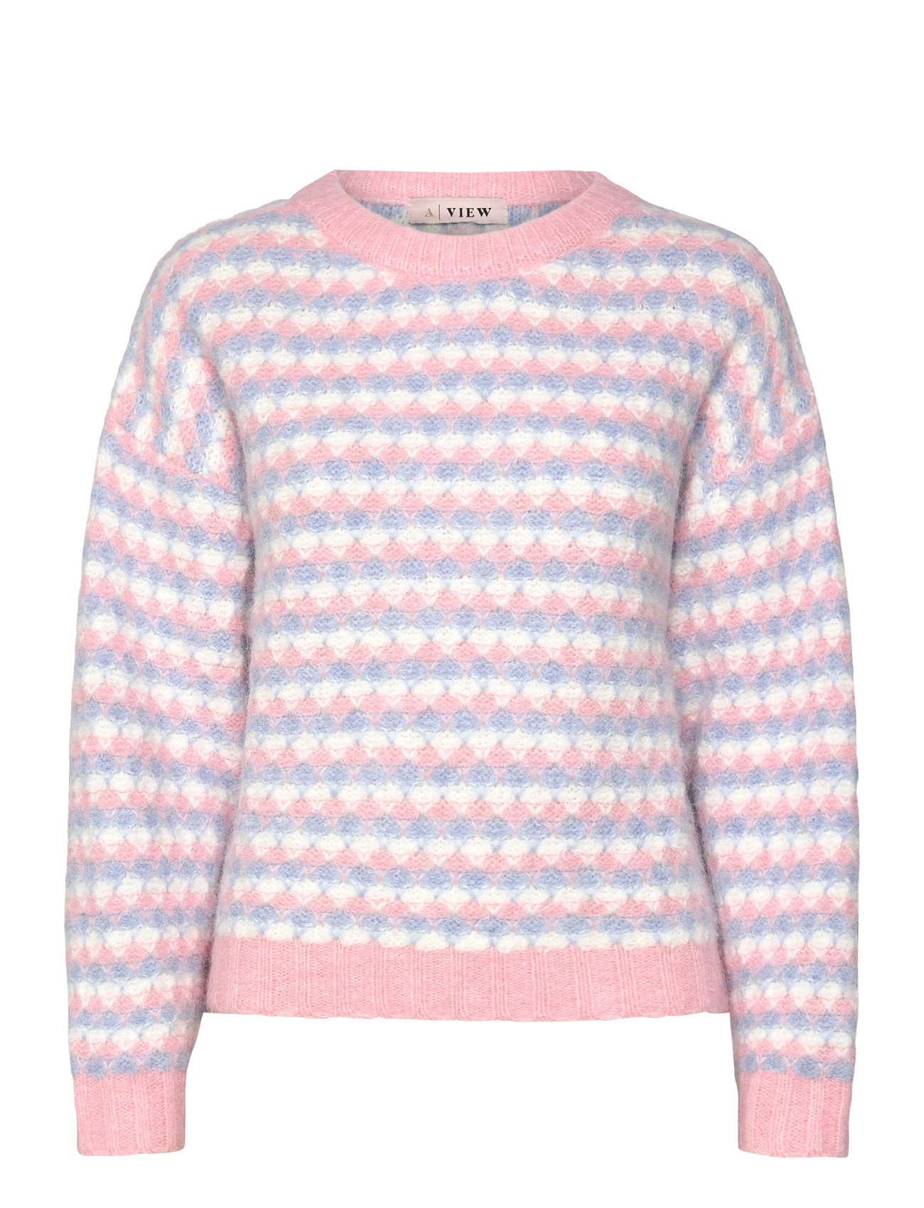A-VIEW Sassi Knit Pullover Pink - 42 - Damen