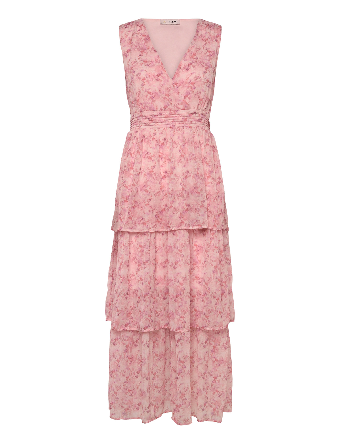 A-View Florella Dress, 36, Pink, Kjoler > Maxikjole, Dame
