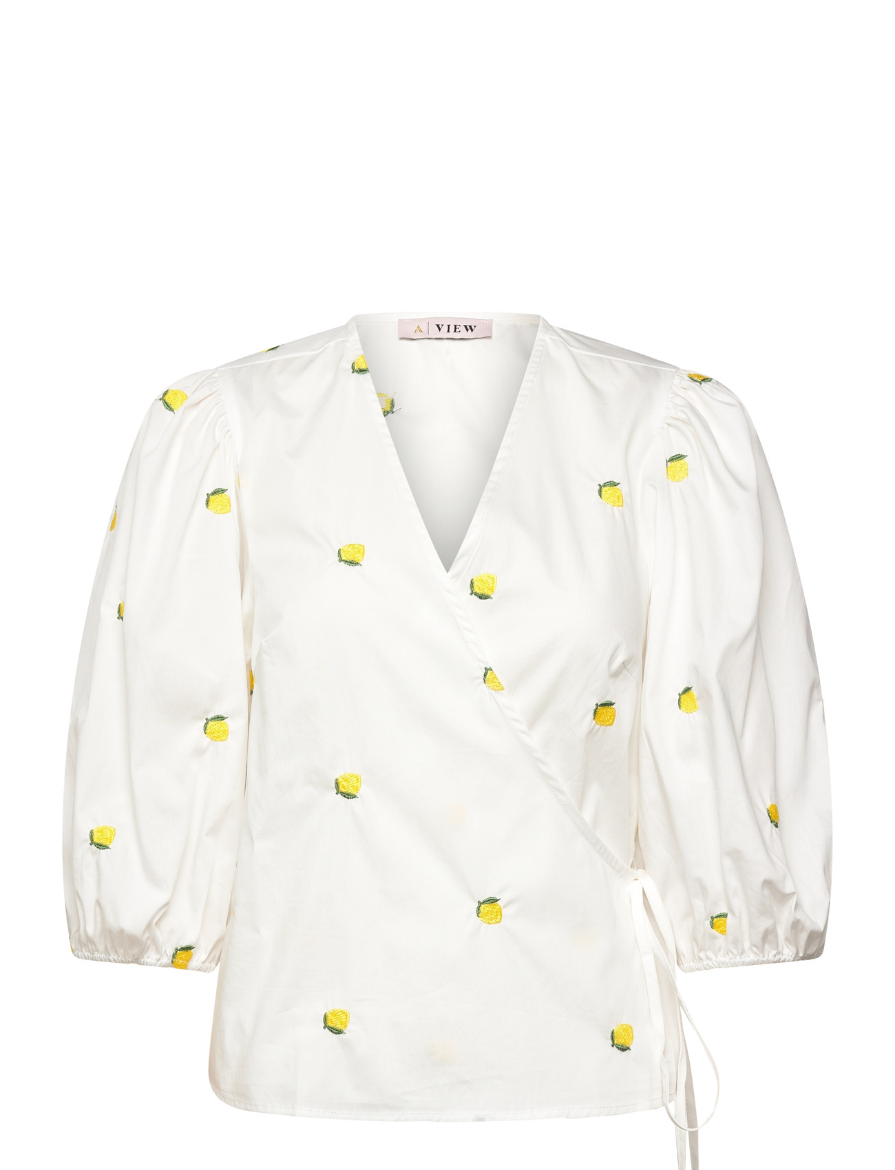 A-VIEW Rebekka Fruit Bluse Weiß - 34 - Damen