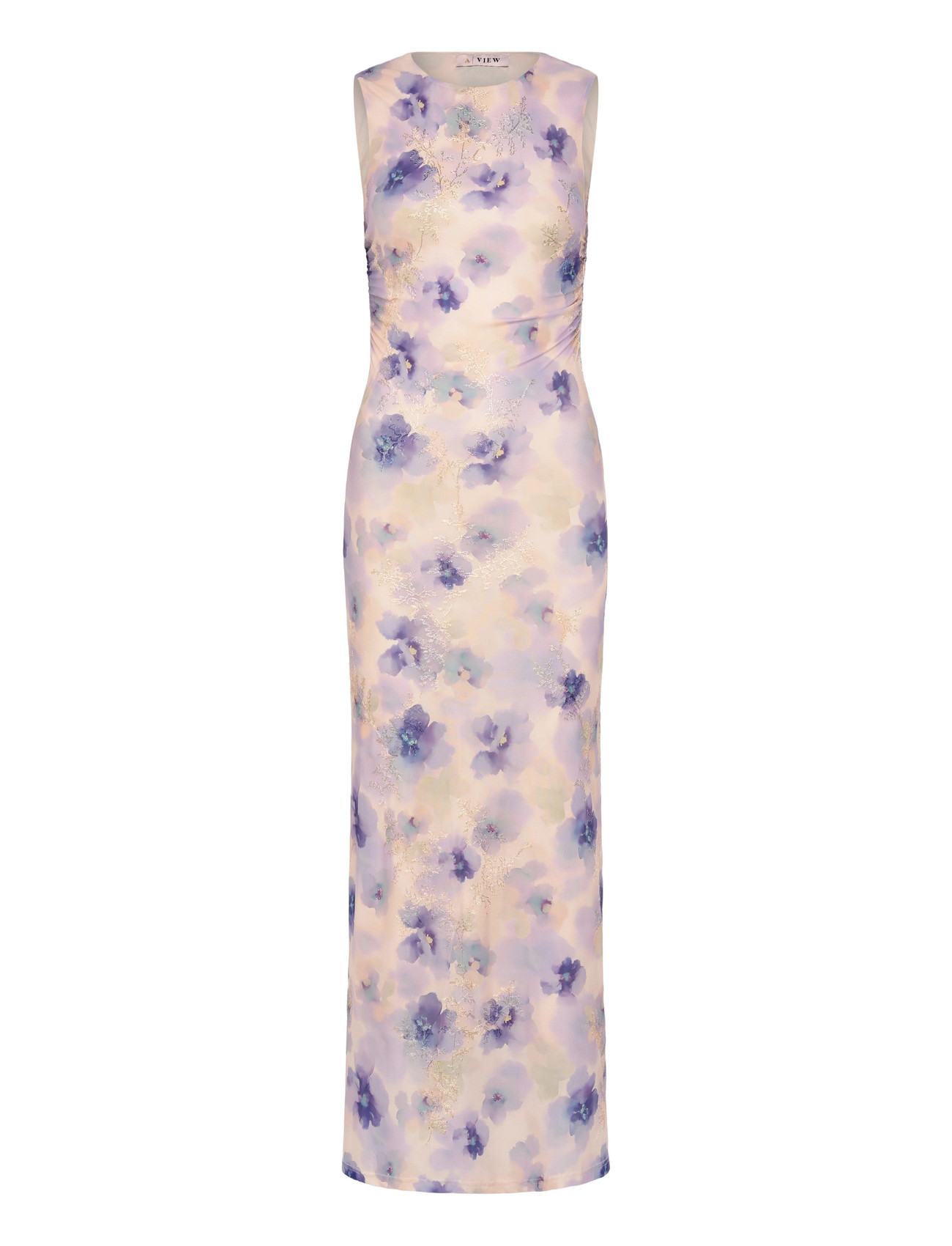 A-View Belena Dress, 38, Purple, Kjoler > Maxikjole, Dame