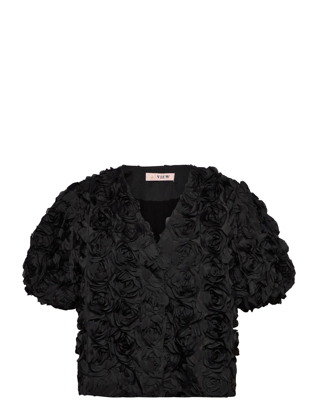 A-View Rosie Jacket, 38, Black, Bluser > Kortærmede, Dame