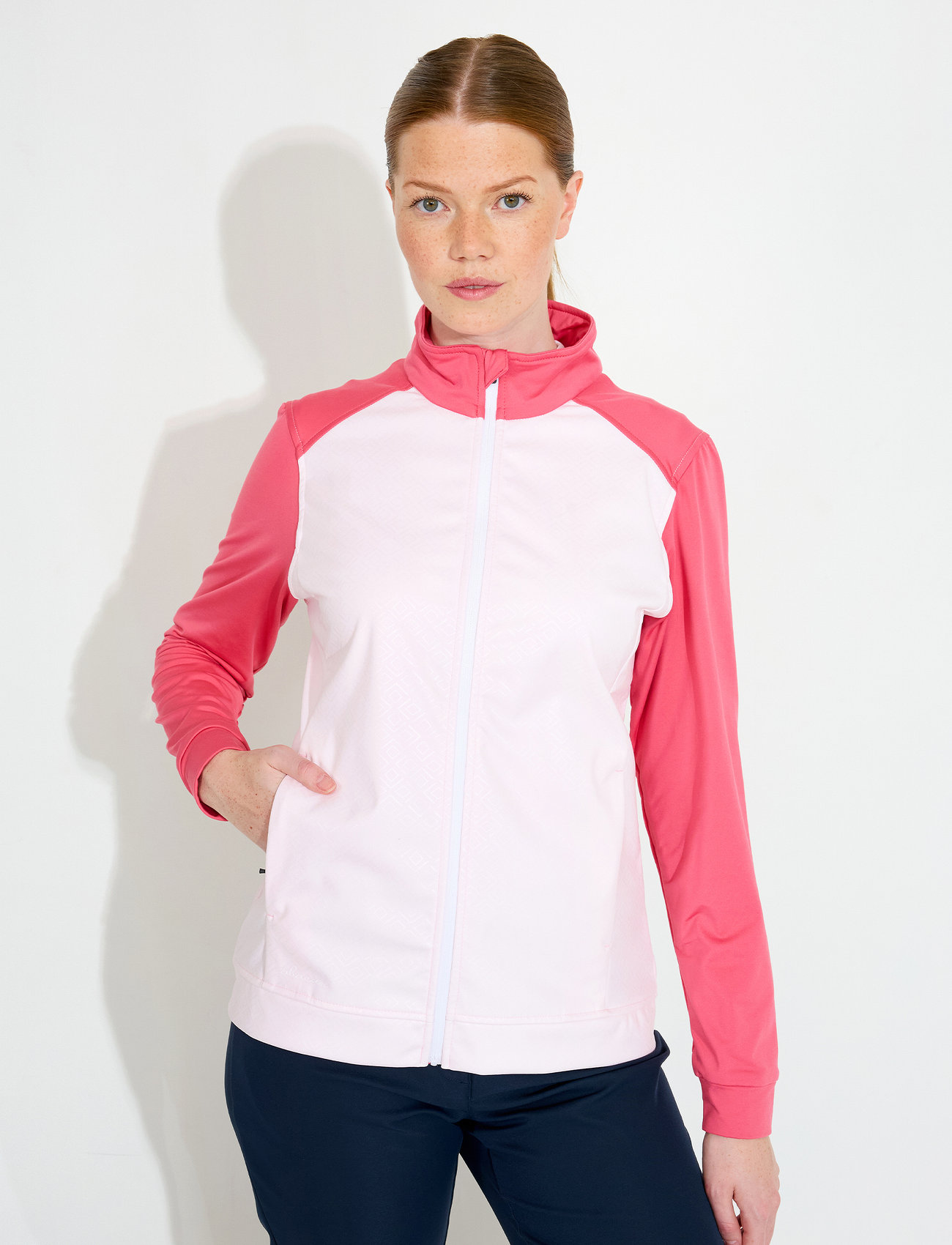 Abacus Lds Kingsbarns Hybrid Jkt, S, Pink, Sport Jackets > Sport Golf Jackets, Dame