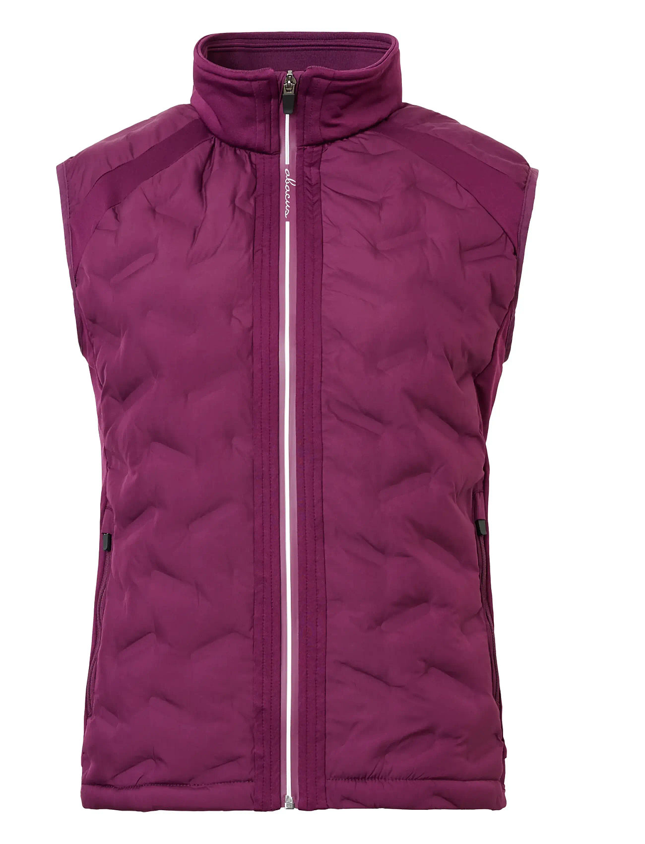 ABACUS Lds Portrush Hybrid Vest Burgundy - M - Damen