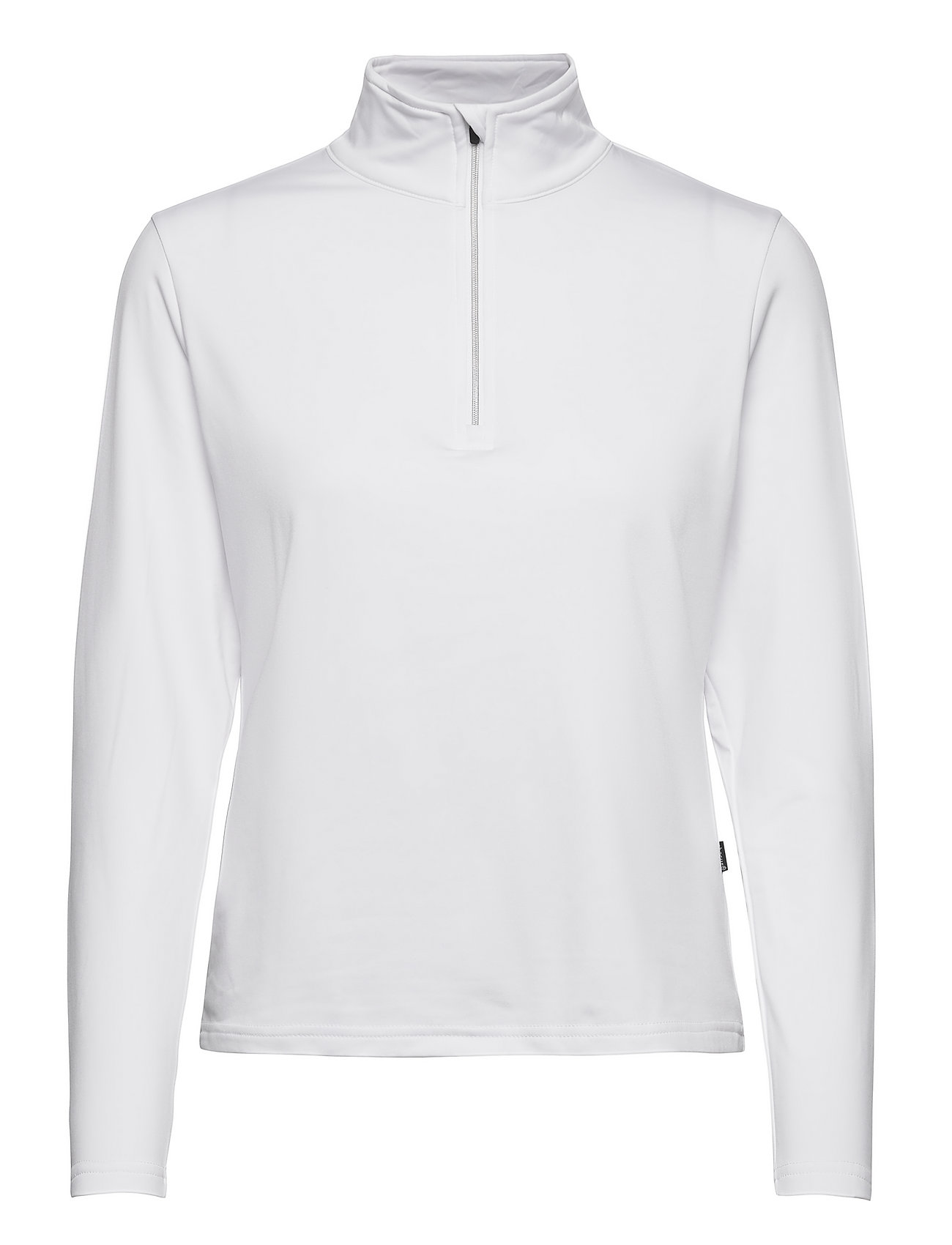 Lds Dunbar Halfzip Fleece T-shirts & Tops Long-sleeved Valkoinen Abacus