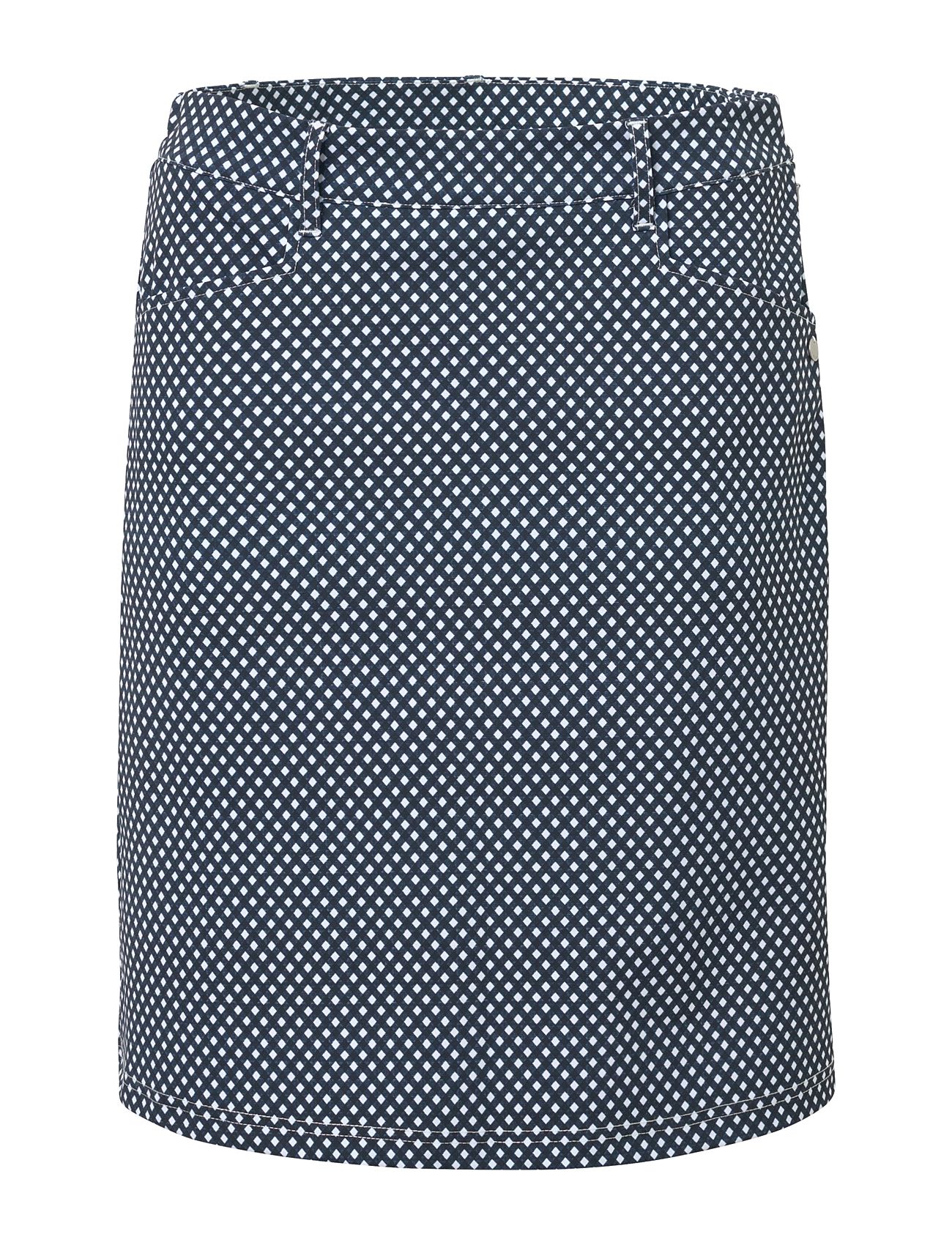 Lds Merion Skort 50Cm Navy Abacus