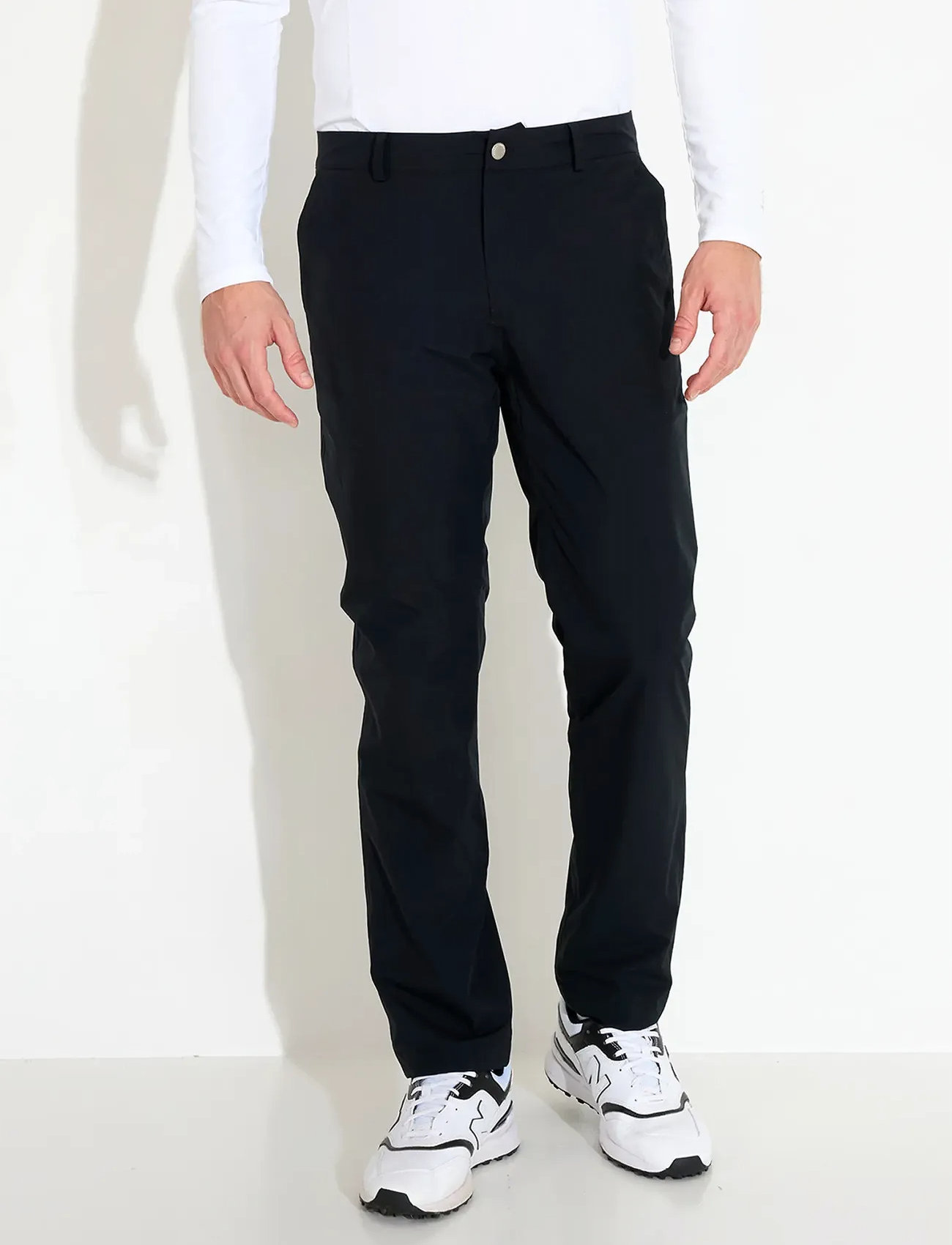 Abacus Mens Links Warm Waterproof Trousers, 38 x 32, Black, Underdele > Sportsbukser, Herre