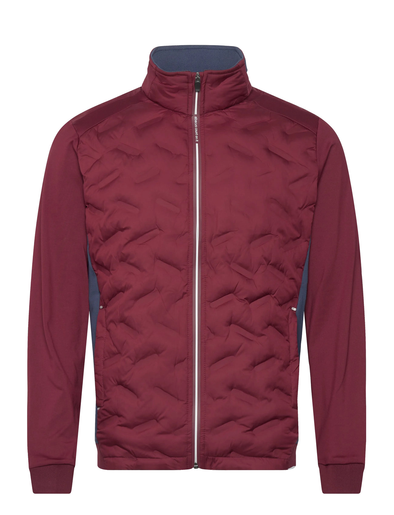 ABACUS Mens Portrush Hybrid Jacke Burgundy - XXL - Herren