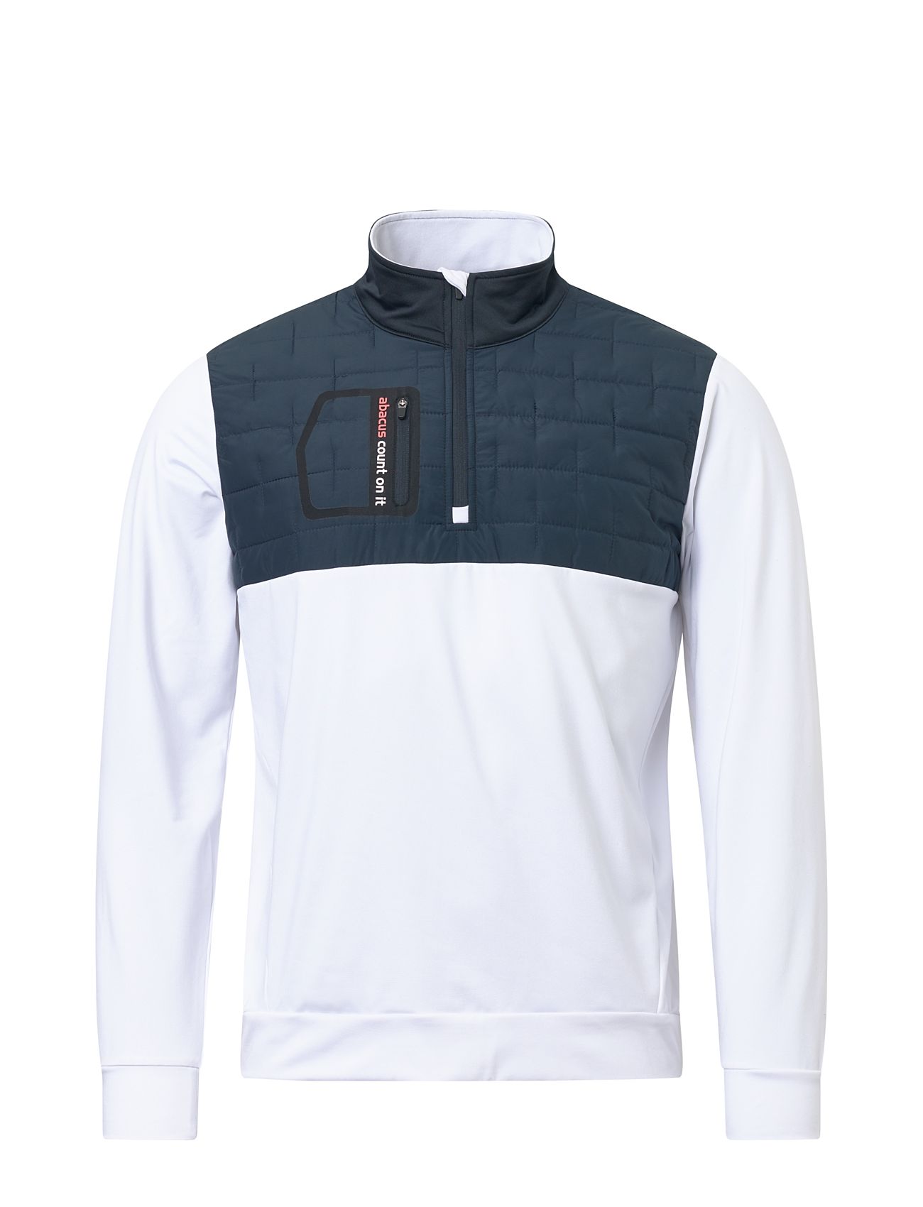 Mens Hoylake Thermo Midlayer White Abacus
