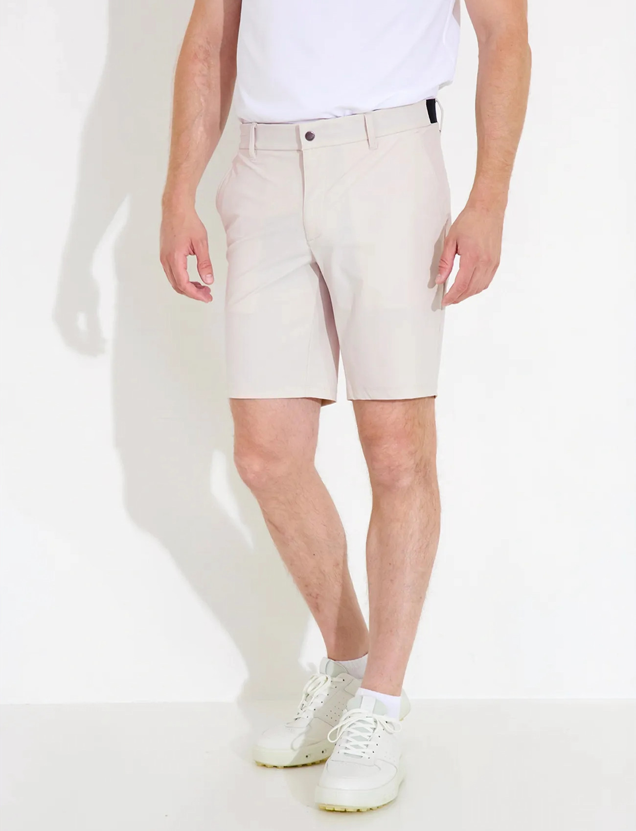 Abacus Mens Putter Shorts, 34, Cream, Sport Shorts > Sport Golf Shorts, Herre