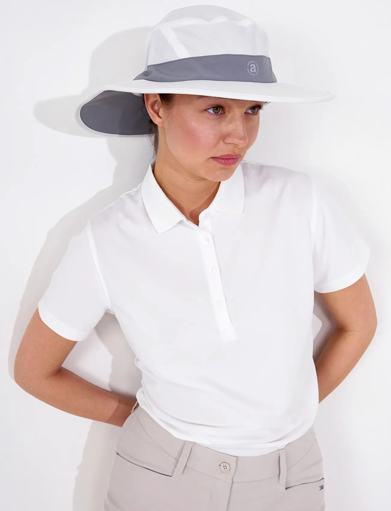 Abacus Yarra Hat, One Size, White, Sport Accessories > Sport Hats, Dame