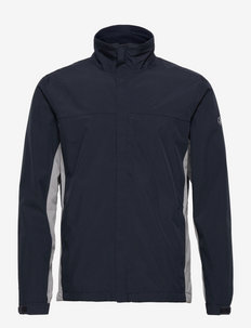 Mens Pines rain jacket - vestes de golf - navy/lt.grey