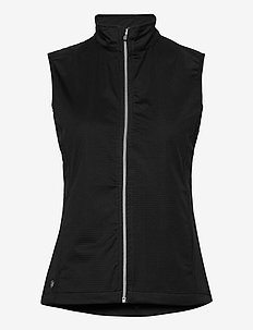 Lds Lytham softshell vest - down- & padded jackets - black