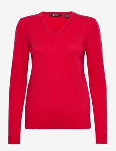 Lds Havsten pullover - tröjor - red