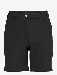 Lds Grace high waist shorts 45cm - golf-shorts - black