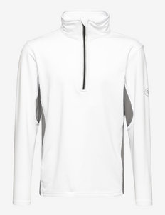 Jr Ashby halfzip - sweatshirts - white