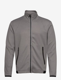 Mens Layer fleece jacket - golfjakker - greymelange