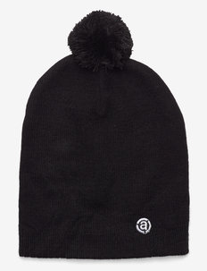 Hoddom knitted hat - luer - black