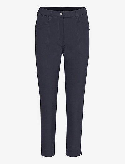 Lds Grace high waist 7/8 trousers 92cm - golfa bikses - navy