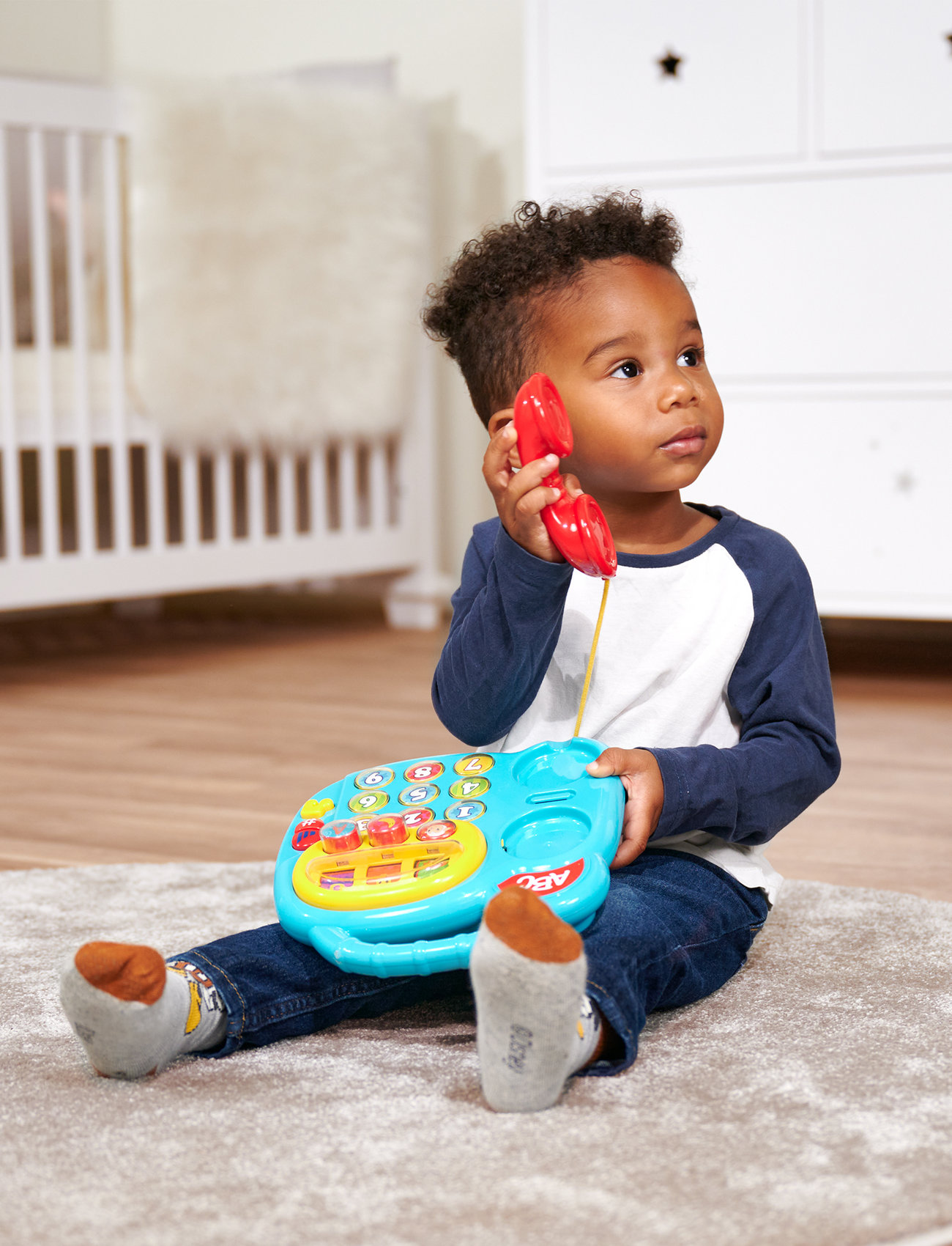 ABC Abc Colorful Telephone, One Size, Multi/patterned, Educational Legetøj > Activity Legetøj, Børn