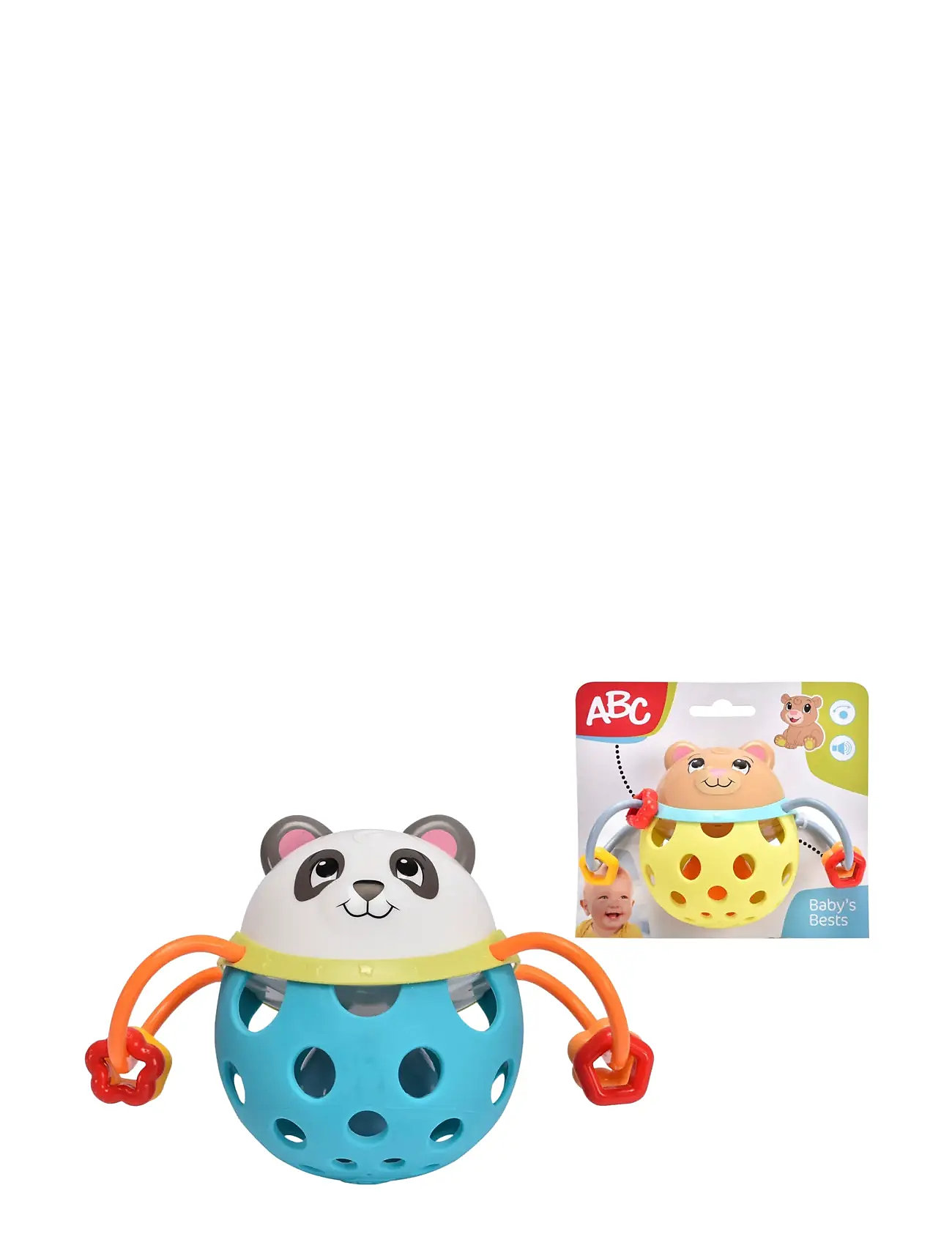 ABC Abc Björnskallra, One Size, Multi/patterned, Baby Legetøj > Rattles, Børn