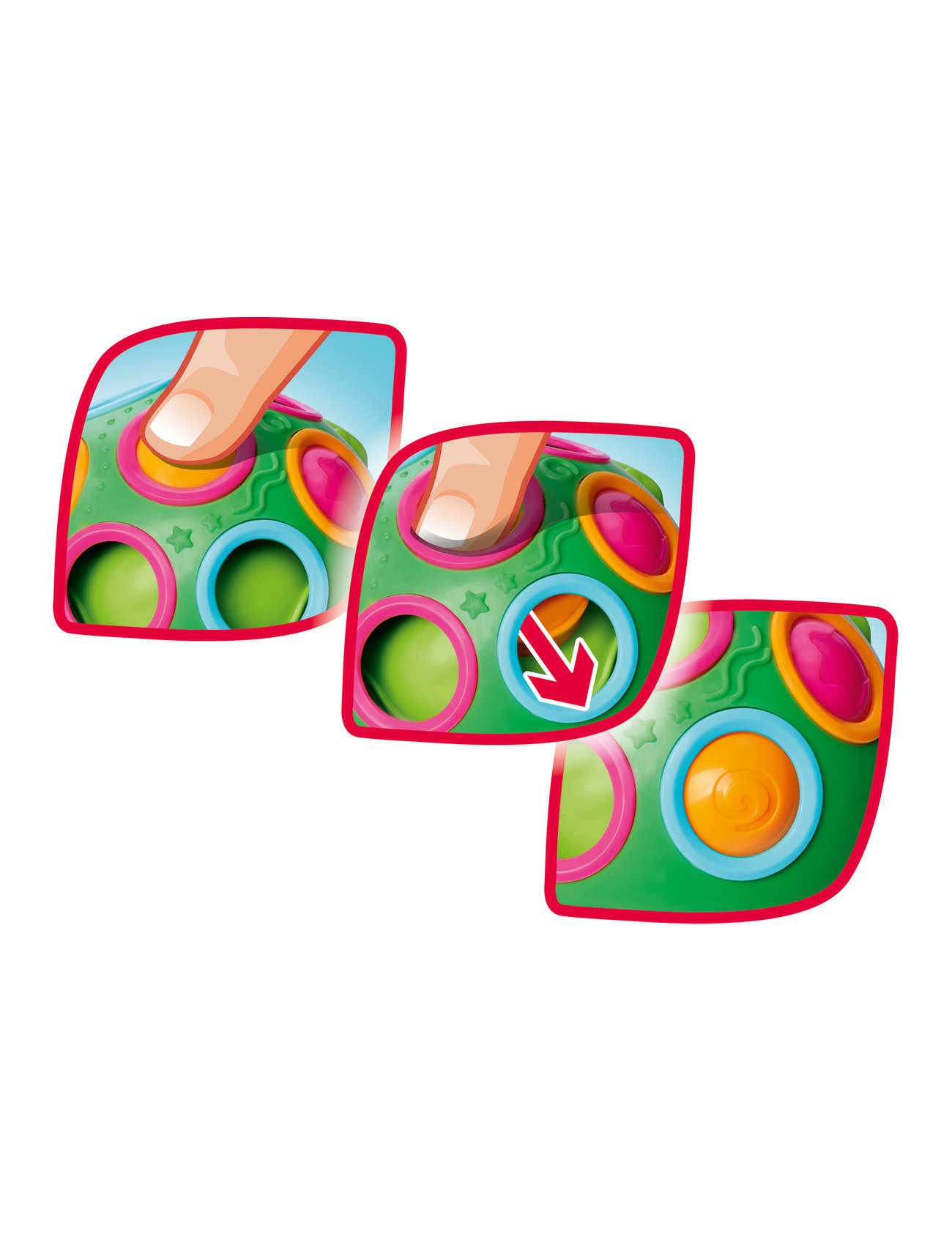 ABC Abc Steffi Loveide'n Match Turtle, One Size, Multi/patterned, Educational Legetøj > Activity Legetøj, Børn