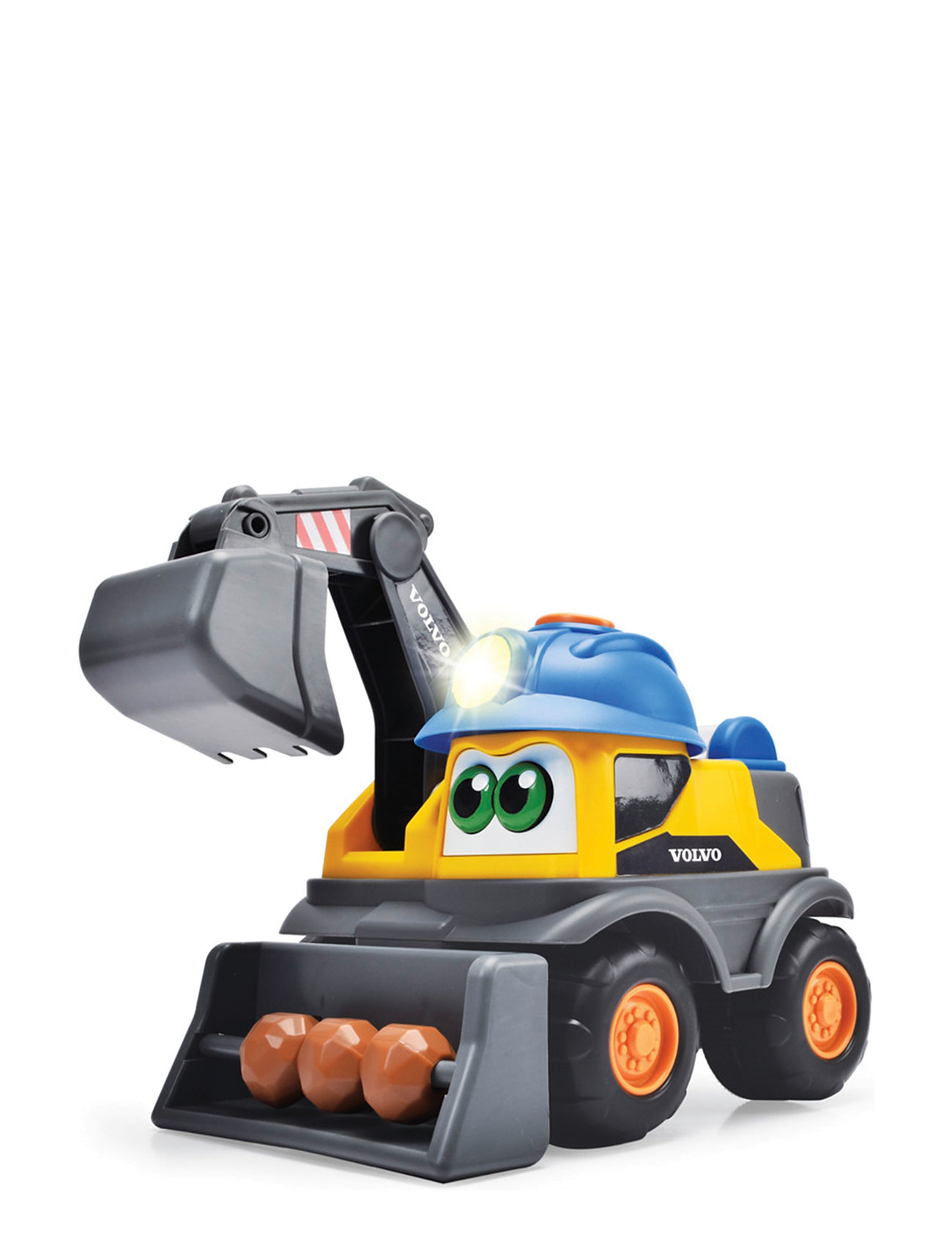 ABC Abc Danny Digger Volvo Excavator, 25 Cm Gul