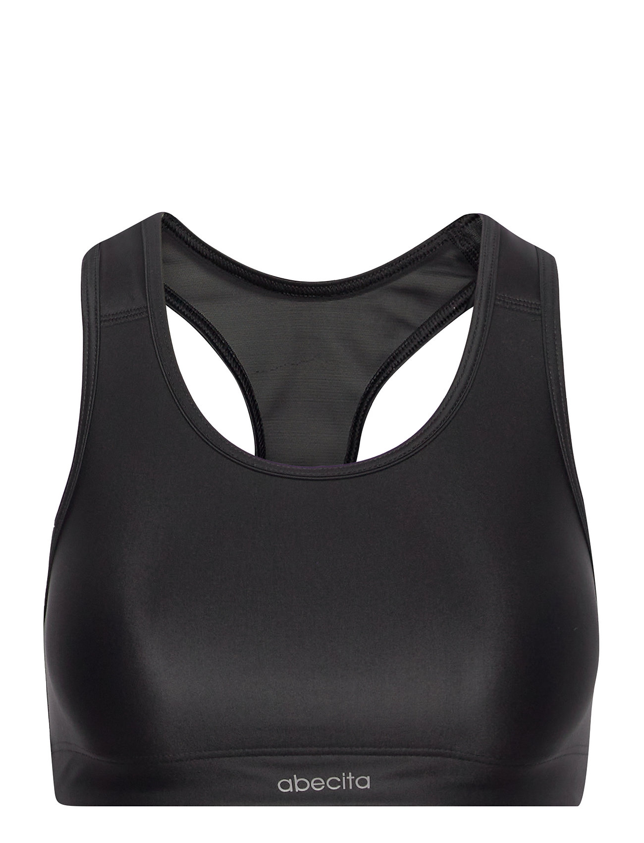 Mindful Sports Bra Reco Moulded Cups Lingerie Bras & Tops Sports Bras - All Black Abecita