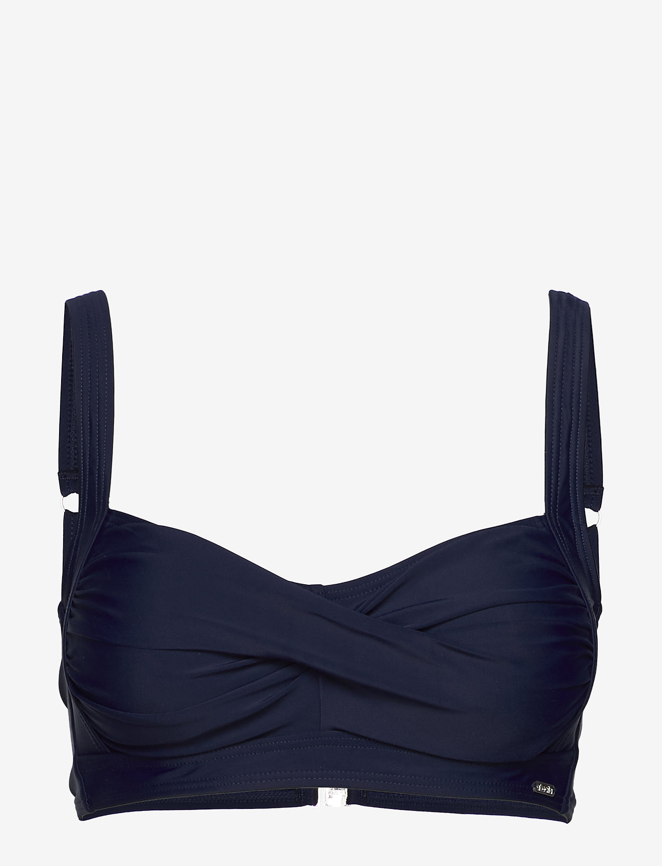 Abecita - Capri,twisted soft bra - bikinitoppar med bygel - navy - 0