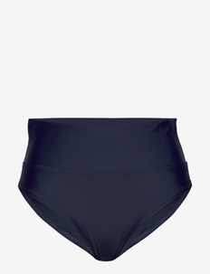 Capri, folded brief - bikinitrosor med hög midja - navy