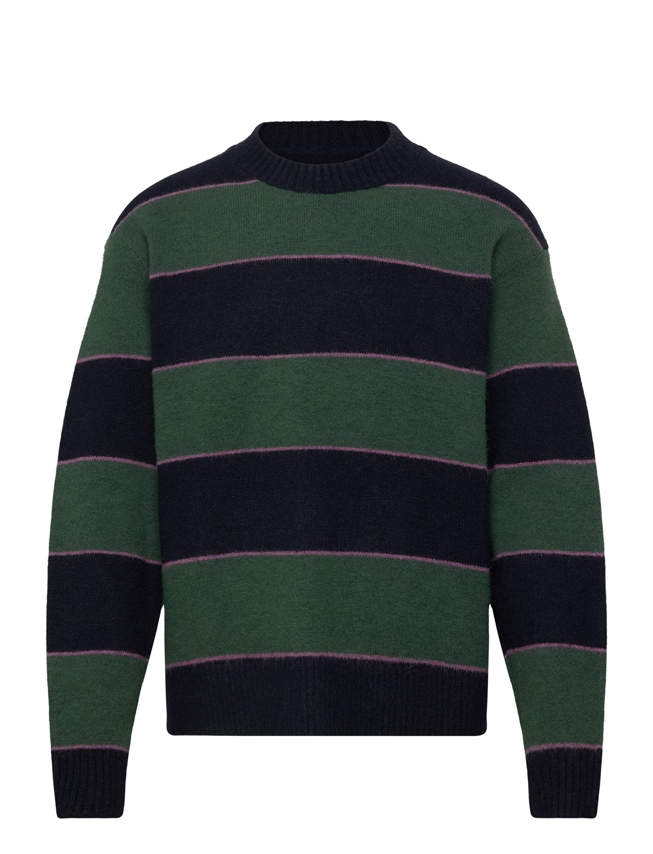 ABERCROMBIE & FITCH A&F Essential Crew Pullover Grün - L - Herren