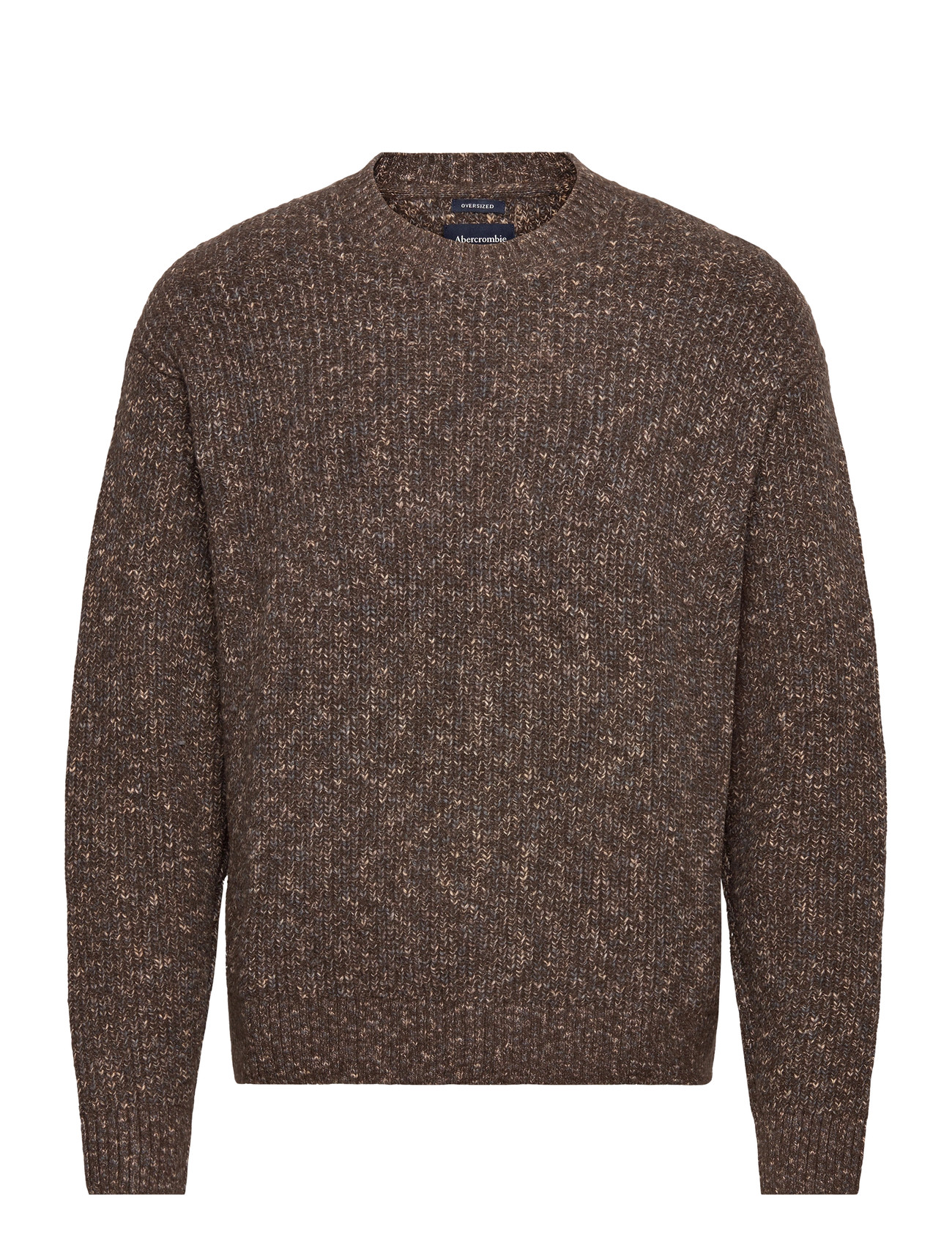 ABERCROMBIE & FITCH A&F Essential Crew Pullover Braun - L - Herren