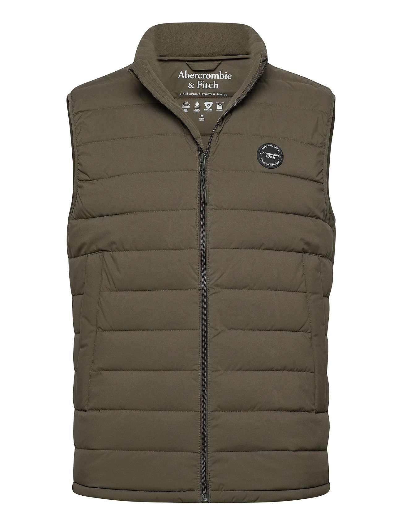 abercrombie and fitch puffer vest