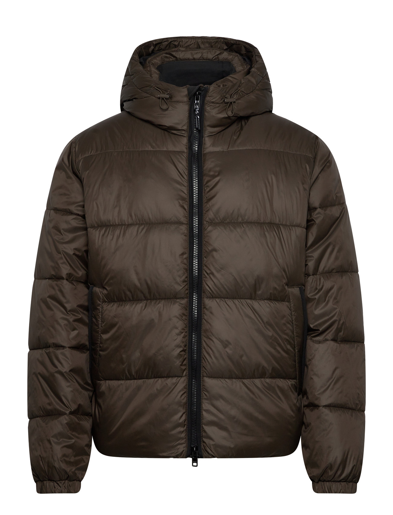 ABERCROMBIE & FITCH Aircloud Hooded Puffer Braun - L - Herren