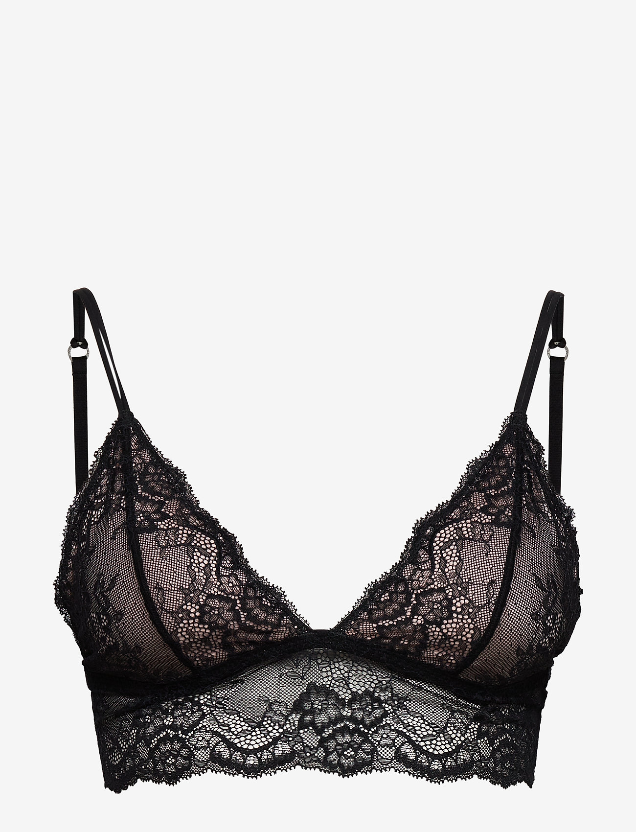 Lace Ll Triangle Bralette (Black Dd) (186.15 kr) - Abercrombie & Fitch ...