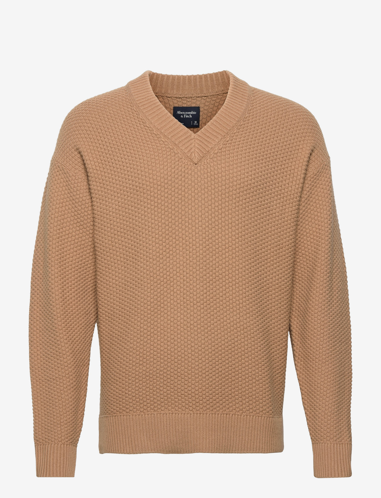 Abercrombie & Fitch Anf Mens Sweaters Knitted Vnecks