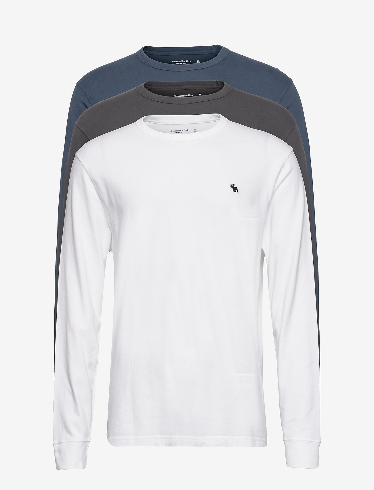 Abercrombie & Fitch Anf Mens Knits - Long-sleeved t-shirts | Boozt.com