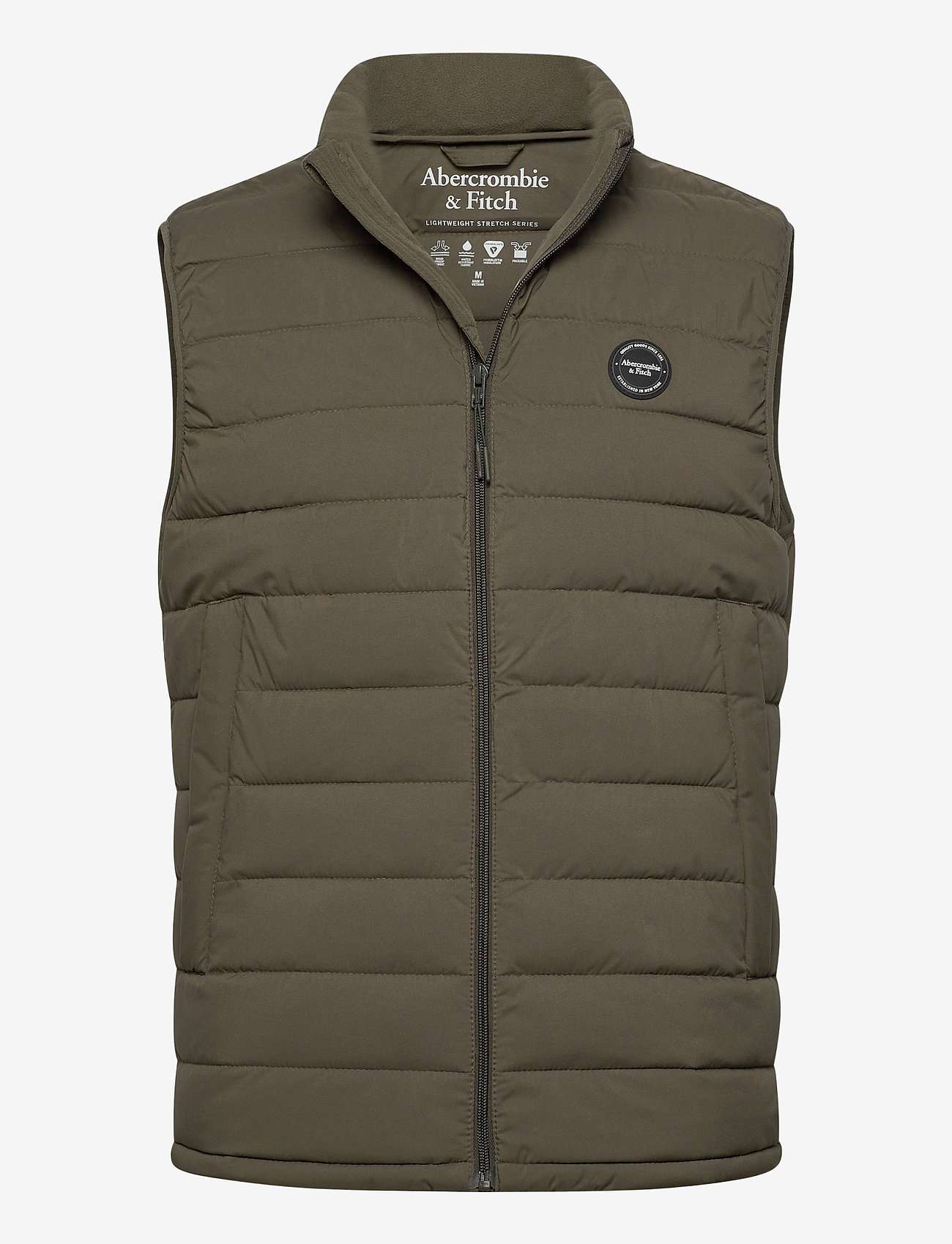 abercrombie and fitch puffer vest